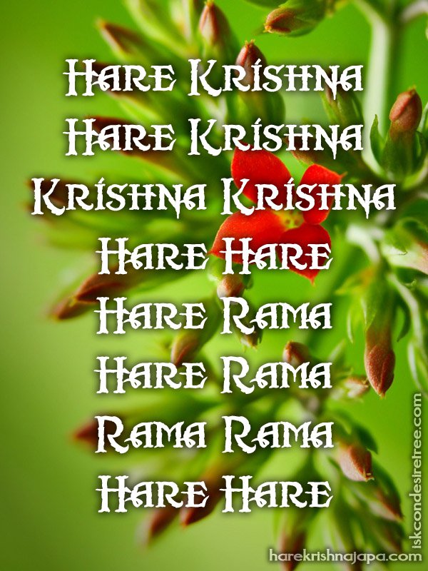 Hare Krishna Maha Mantra in French 030