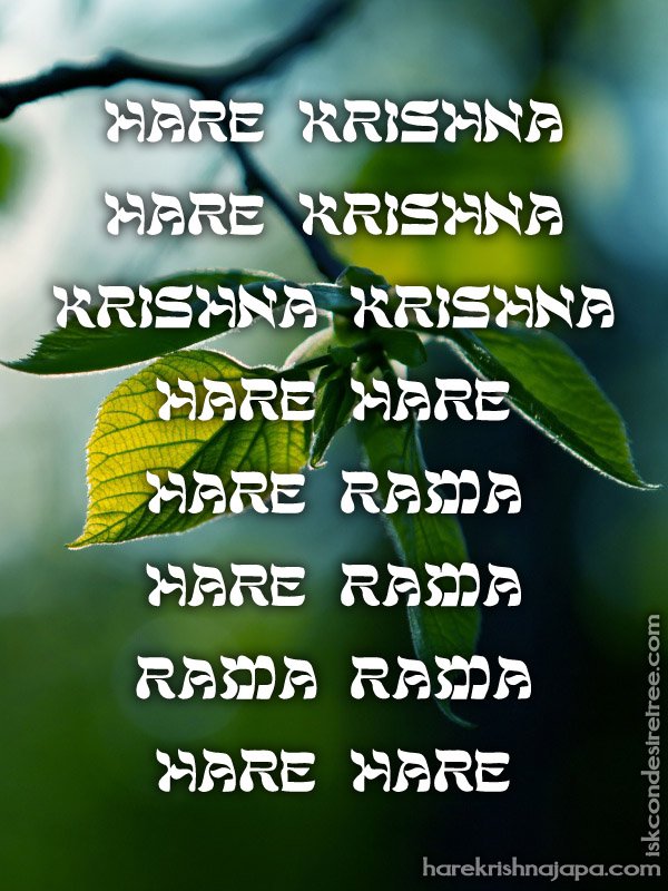 Hare Krishna Maha Mantra in French 028