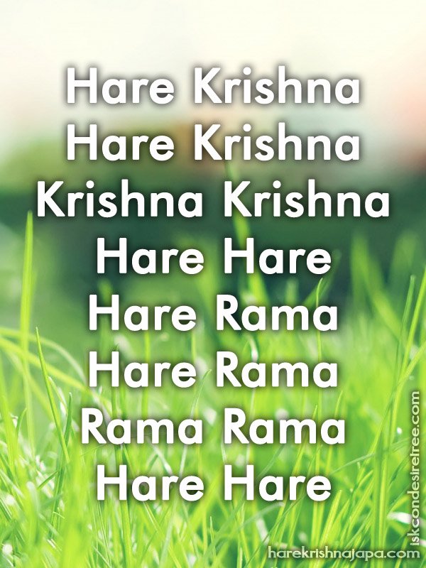 Hare Krishna Maha Mantra 309