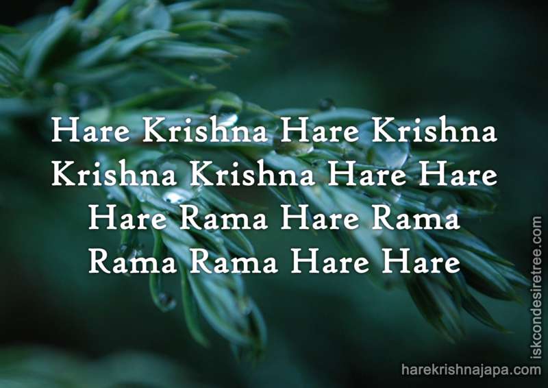 Hare Krishna Maha Mantra in French 022