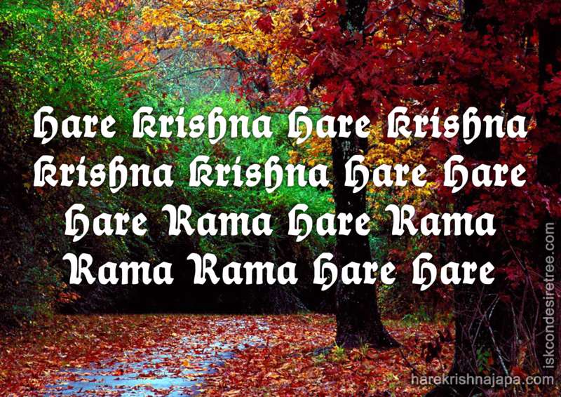 Hare Krishna Maha Mantra in French 029