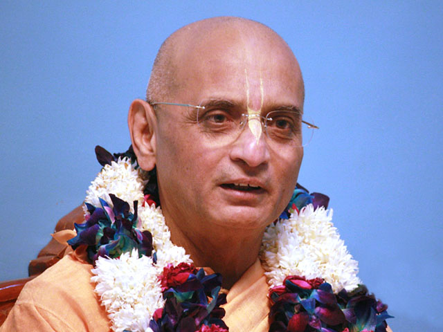 Bhakti Charu Swami Chanting Hare Krishna