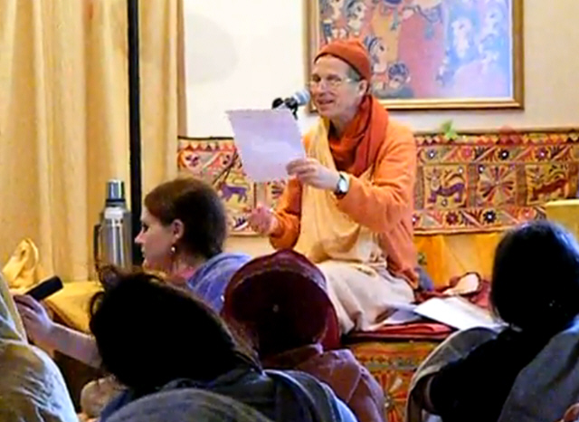Sacinandana Swami Japa Retreat Radhadesh 2010