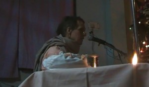 Sacinandana Swami at Varsana Japa Retreat 2009