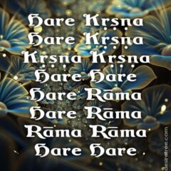 Hare Krishna Maha Mantra 006