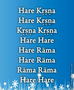 Hare Krishna Maha Mantra 009