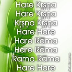 Hare Krishna Maha Mantra in Portuguese 001