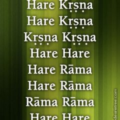 Hare Krishna Maha Mantra 021