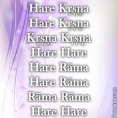 Hare Krishna Maha Mantra 032