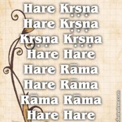 Hare Krishna Maha Mantra 042