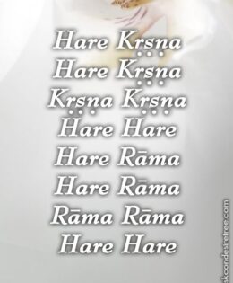 Hare Krishna Maha Mantra 044