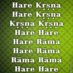 Hare Krishna Maha Mantra 047