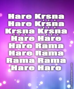 Hare Krishna Maha Mantra 049