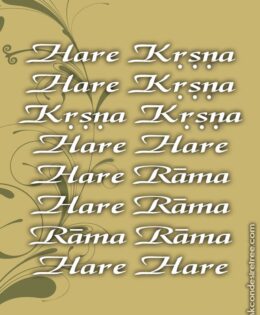 Hare Krishna Maha Mantra 073