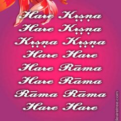 Hare Krishna Maha Mantra 080