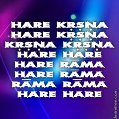 Hare Krishna Maha Mantra 083