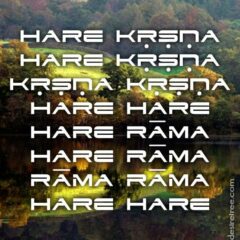 Hare Krishna Maha Mantra 098