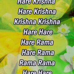 Hare Krishna Maha Mantra 136