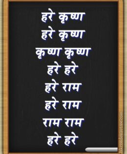 Hare Krishna Maha Mantra in Hindi 005