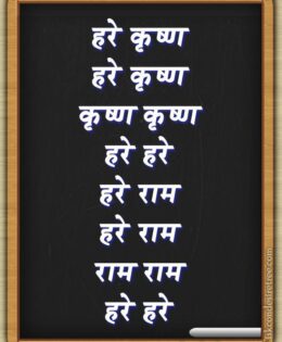 Hare Krishna Maha Mantra in Hindi 005