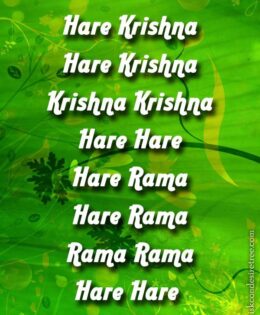 Hare Krishna Maha Mantra 158