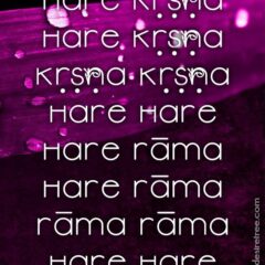 Hare Krishna Maha Mantra 164