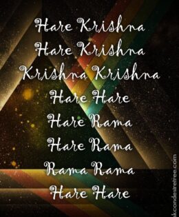 Hare Krishna Maha Mantra 313