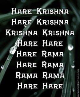 Hare Krishna Maha Mantra 322