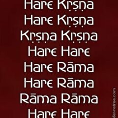 Hare Krishna Maha Mantra 454