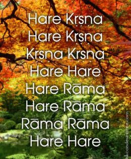 Hare Krishna Maha Mantra 472