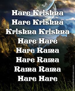 Hare Krishna Maha Mantra 550