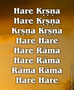 Hare Krishna Maha Mantra 557