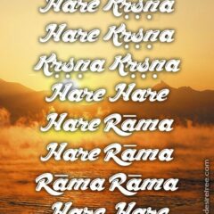 Hare Krishna Maha Mantra in Spanish 006