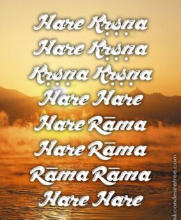 Hare Krishna Maha Mantra in Spanish 006