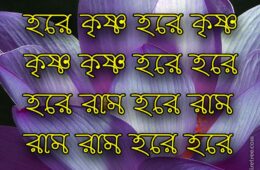 Hare Krishna Maha Mantra in Bengali 006