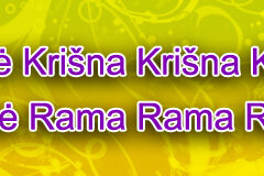 Hare Krishna Maha Mantra in Lithuanian 001