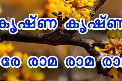 Hare Krishna Maha Mantra in Malayalam 003