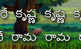 Hare Krishna Maha Mantra in Telugu 024