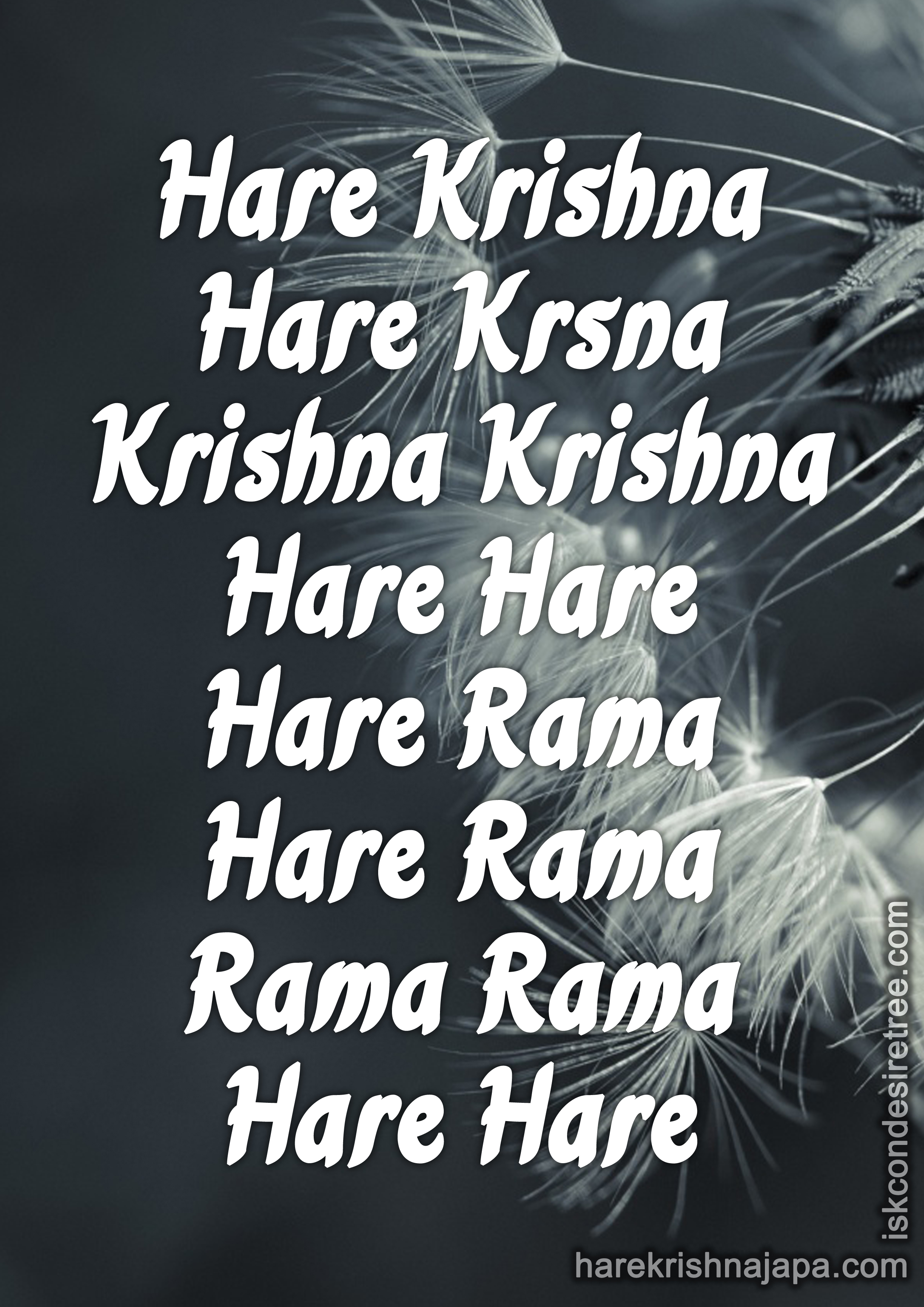 MAHAMANTRA HARE KRISHNA